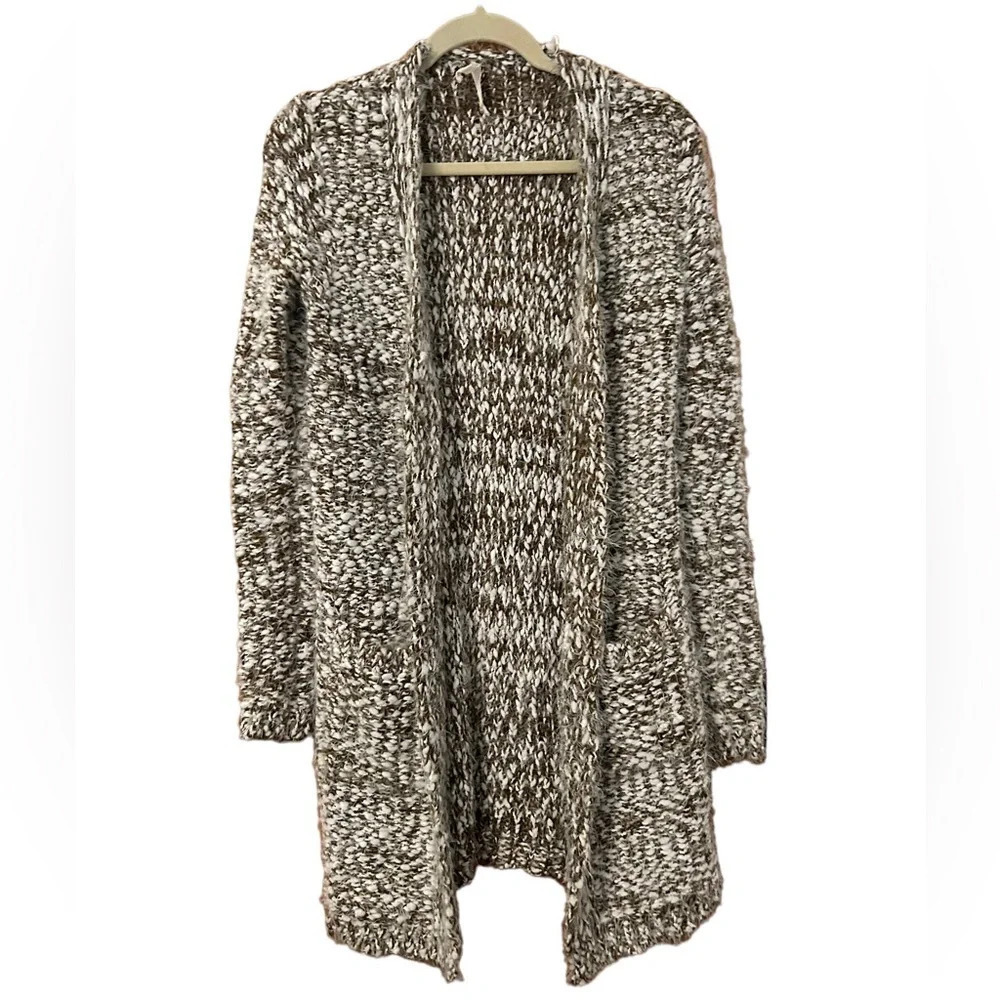TEABERRY & WEAVE FUZZY COZY CARDIGAN